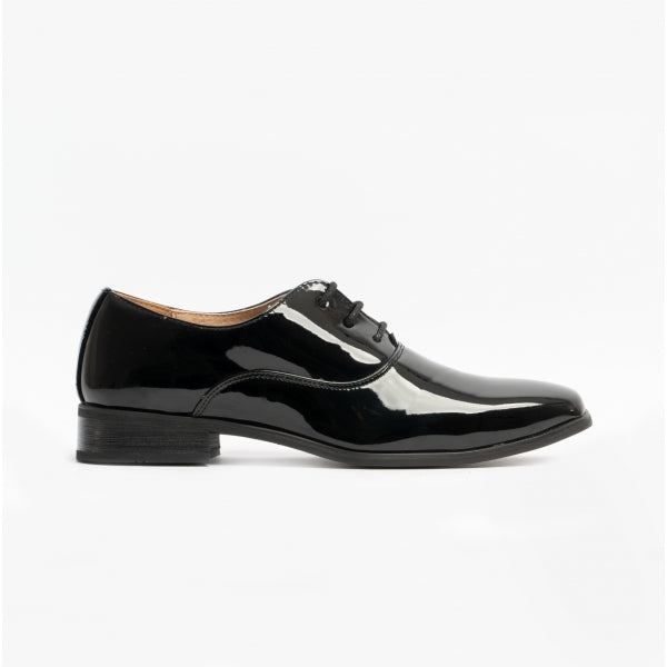 Black patent shoes boys online