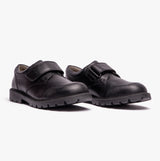 J SHAYLAX BOY Boys Formal School Shoes Black