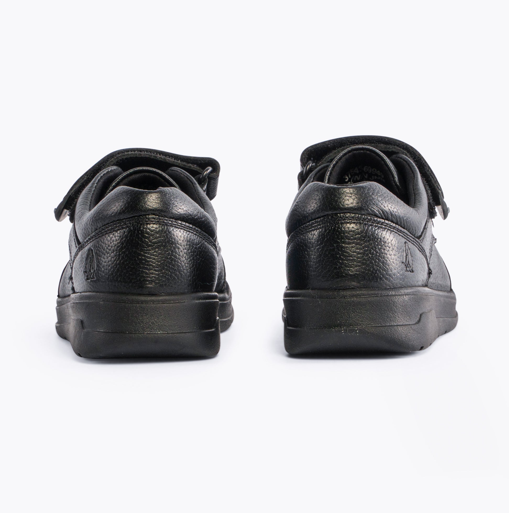 ROWAN Boys Touch Fasten Shoes Black