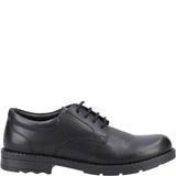 BRUNO Boys Leather Lace-Up Shoes Black