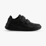 MARLING Unisex Touch Fasten Trainers Black