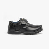 MARVIN Boys Velcro Bar Casual School Shoes Black