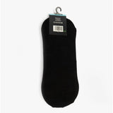 default Teen Boys Cotton Rich Invisible Liner Socks Black - ELITE - SOCKS - SchoolShoes.co.uk