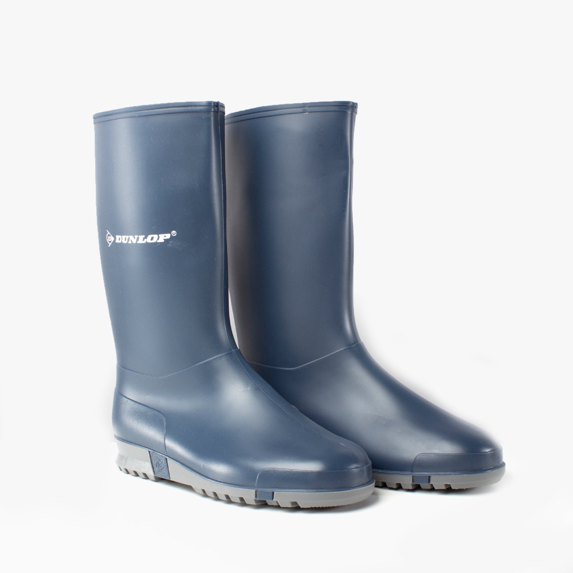 Dunlop SPORT Older Kids Wellington Boots Navy - W194C - 31 - SchoolShoes.co.uk