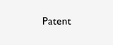 black patent text on an off white background